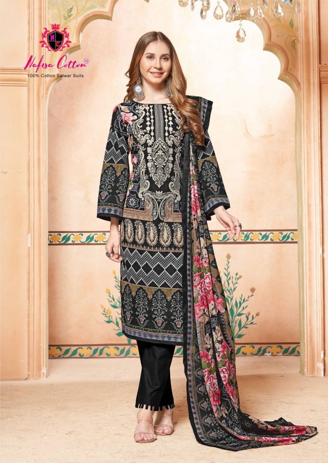 Esra Vol 4 By Nafisa Karachi Cotton Dress Material Wholesale Price In Surat
